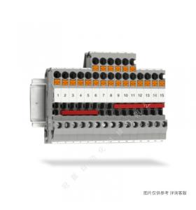 Phoenix菲尼克斯接線端子_針式插頭8位灰色UPBV_4/8