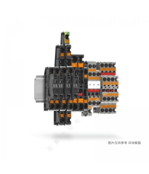 Phoenix菲尼克斯_端子直通端子彈簧連接灰色-STS_6-TWIN-3038150