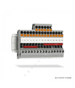 Phoenix菲尼克斯端子彈簧連接微型直通式接線端子黃色MSB2.5_YE-3073092